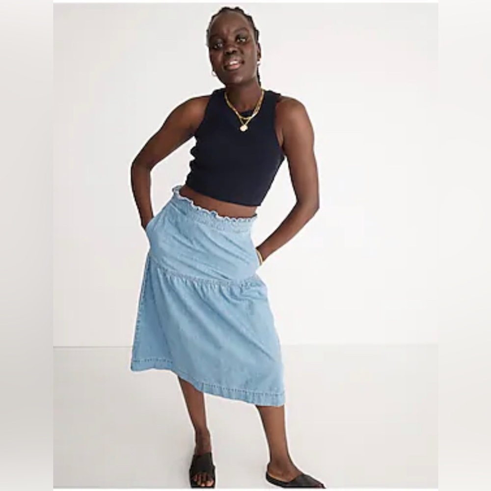 Madewell Jean skirt size Medium